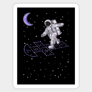 astronaut game Sticker